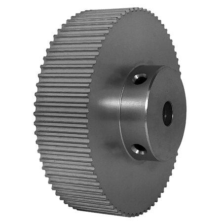 B&B Manufacturing 74-3P15-6A4, Timing Pulley, Aluminum, Clear Anodized,  74-3P15-6A4
